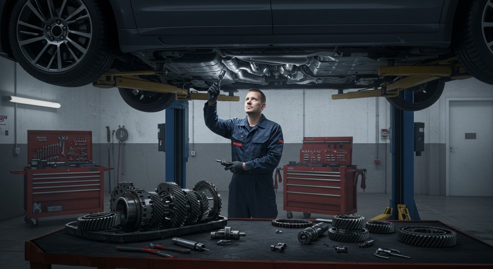 تعمیر و تعویض گیربکس
